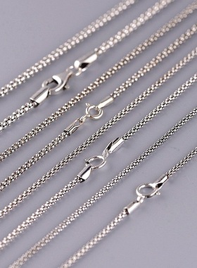 配链牡丹缘925银银链男女