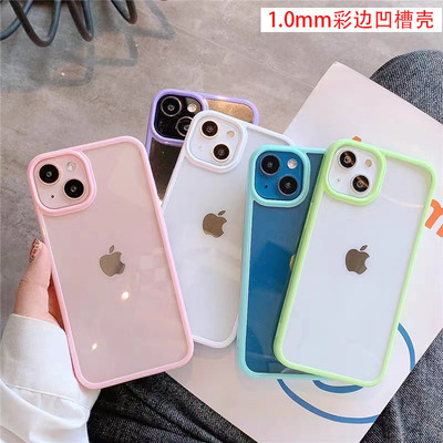 Candy Shockproof Bumper clear Phone Case适用iphone 11 12 13 14 15 16 plus 17 pro max