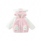 女童加绒加厚外套冬装2025新款儿童洋气可爱女孩超好看冬款毛毛衣，童装外套，祺妙童装