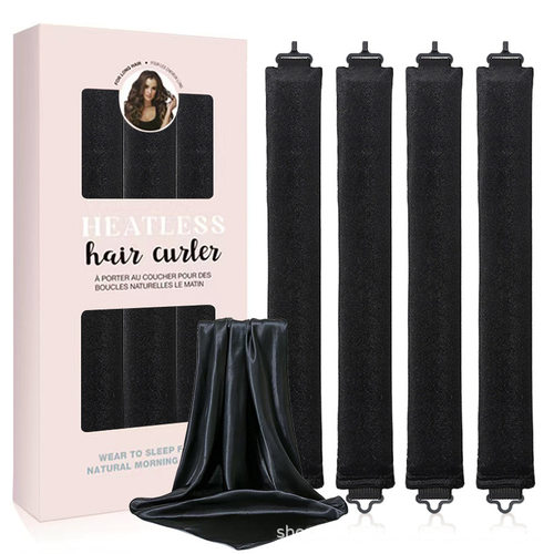 U-Shaped Heatless Curler – Lazy Girl Overnight Big Waves