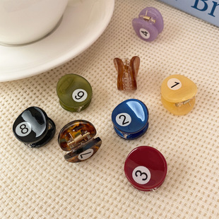 新款个性迷你彩色醋酸发夹小号抓夹公主头发饰可爱刘海夹侧边发卡