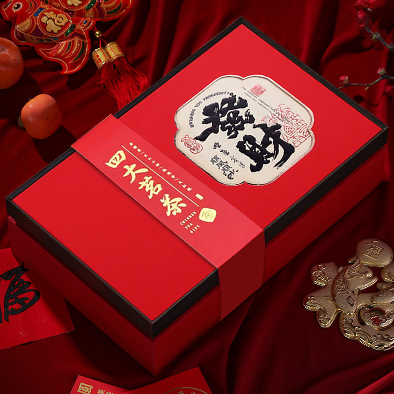 发财顺风顺水四大茗茶组合礼盒装