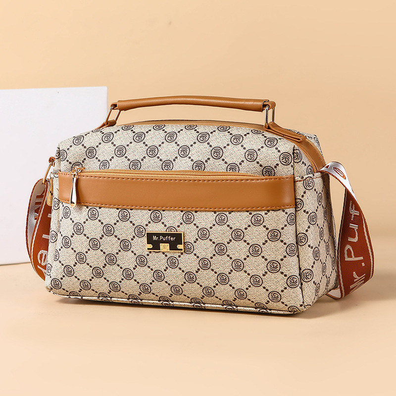 女士妈妈包单肩包女斜挎包小方包