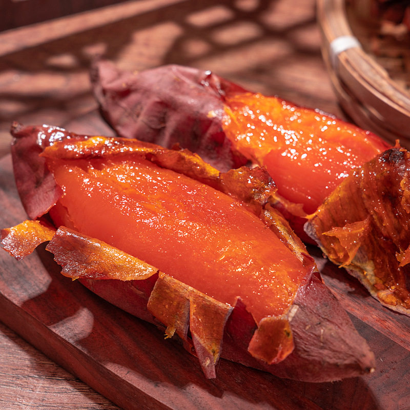 山东烟薯25号烤红薯蜜汁溏心地瓜软糯香甜超甜流蜜番薯特产食品