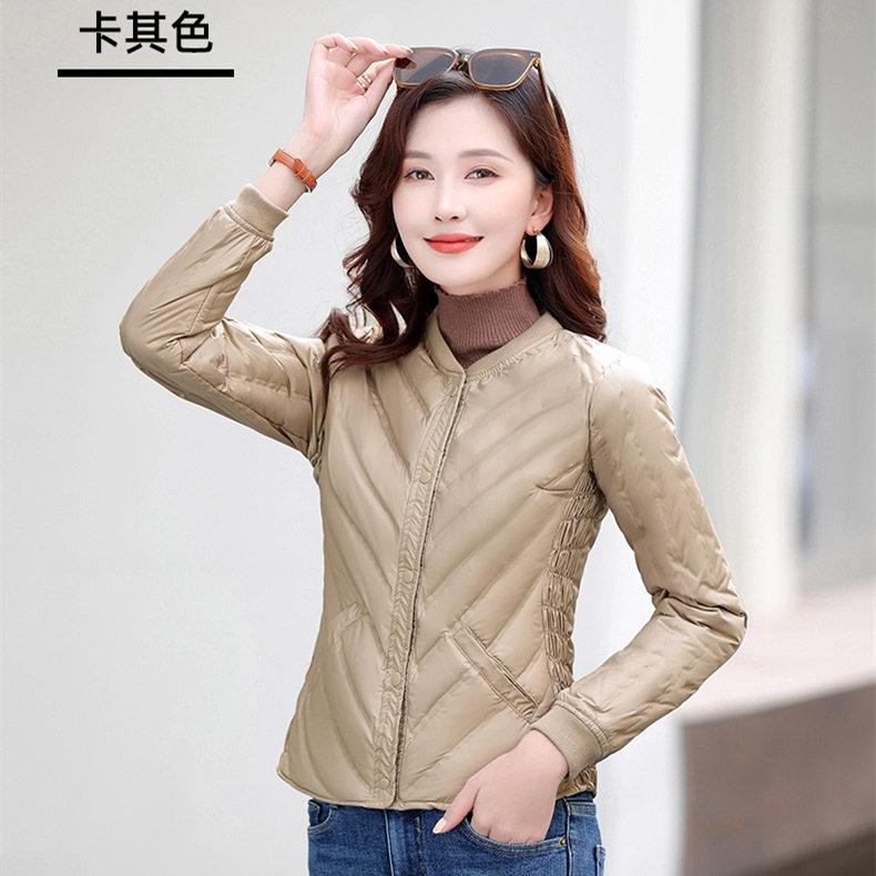 2026年新款修身轻薄女士羽绒服内胆秋冬贴身保暖背心中老年羽绒服