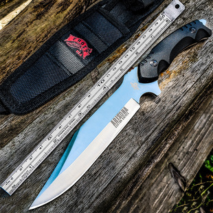 户外露营生存刀具防身野外求生战术直刀爆款长款瑞士硬度军工刀