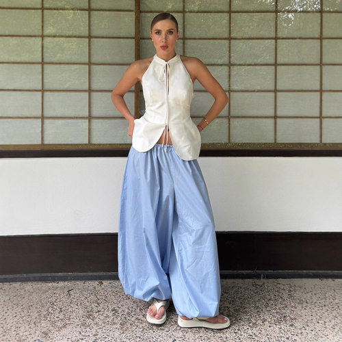 Female casual lazy pants loose lantern pants 长裤宽松灯笼裤