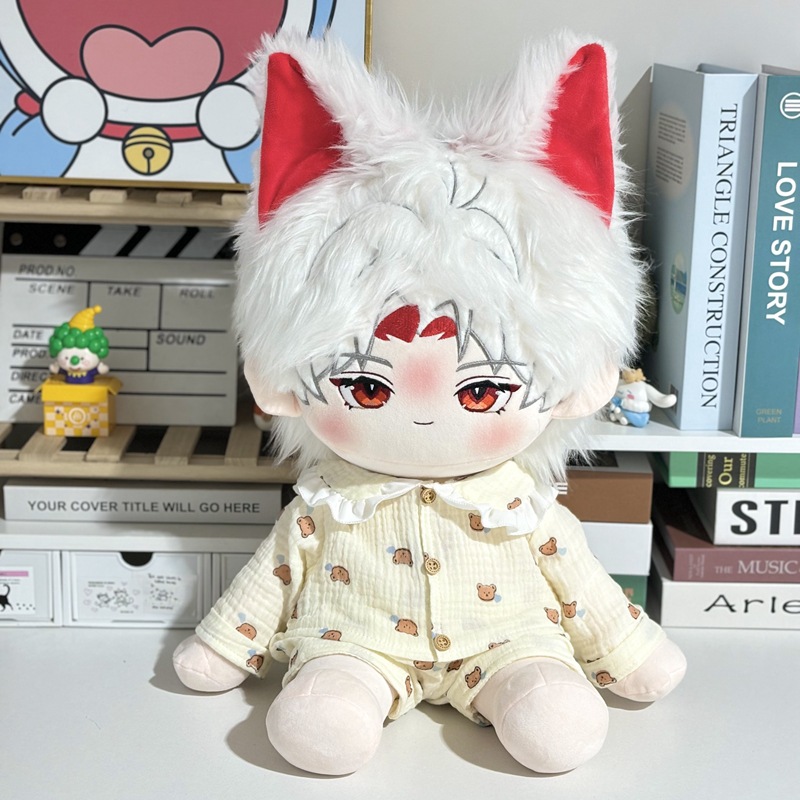 40厘米棉花娃娃40cm娃衣一番赏无属性绵绵入怀印花睡衣替换装包邮