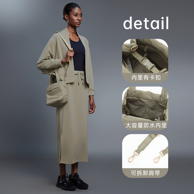 D25140大牌平替健身瑜伽包女休闲通勤肩斜挎包防水透湿耐磨手提包