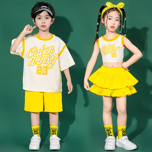 dadada舞蹈服幼儿园小学生演出服装儿童啦啦队班服运动会2026新款