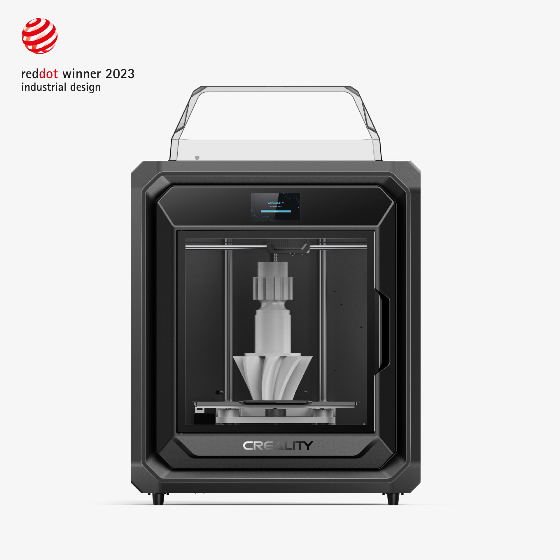 创想三维新品sermoon D3精度智能温倍速工业设计专用3D打印机