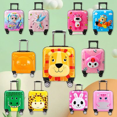 儿童拉杆箱18寸黄人行李箱logo卡通登机箱万向轮小学生礼品旅行箱