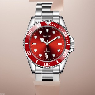 quartz Luxury strip steel watch temperament