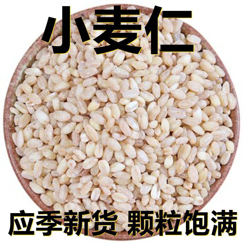 应季新货去皮小麦仁农家产地直供饱满搭配早餐杂粮粥营养大麦米