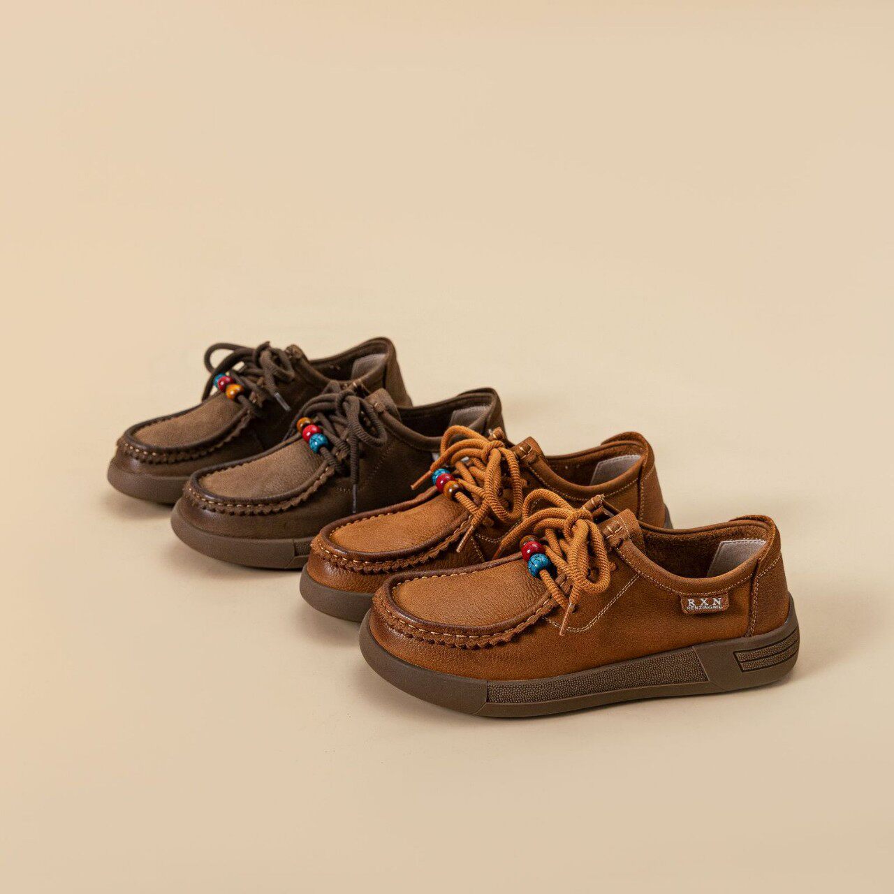 2026春季新款勃肯鞋乐福鞋女款百搭休闲不累脚轻便防滑平底单鞋