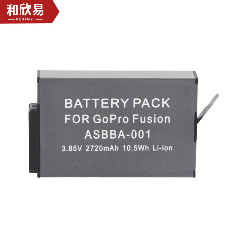 适用ASBBA-001运动相机电池适用于Gopro Fusion  360 相机电池
