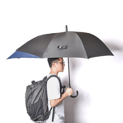 长柄伞偏心伞maruno晴雨两用背包