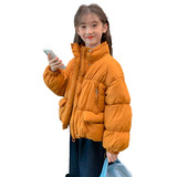 女童棉衣儿童夹棉外套2025新款冬季女孩加厚棉服洋气大童棉袄冬装，童装棉衣，祺妙童装