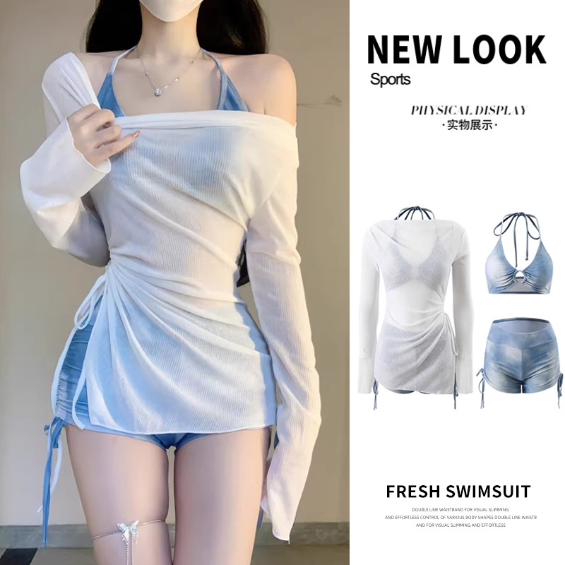 泳衣女式纯欲风性感海边度假遮肉