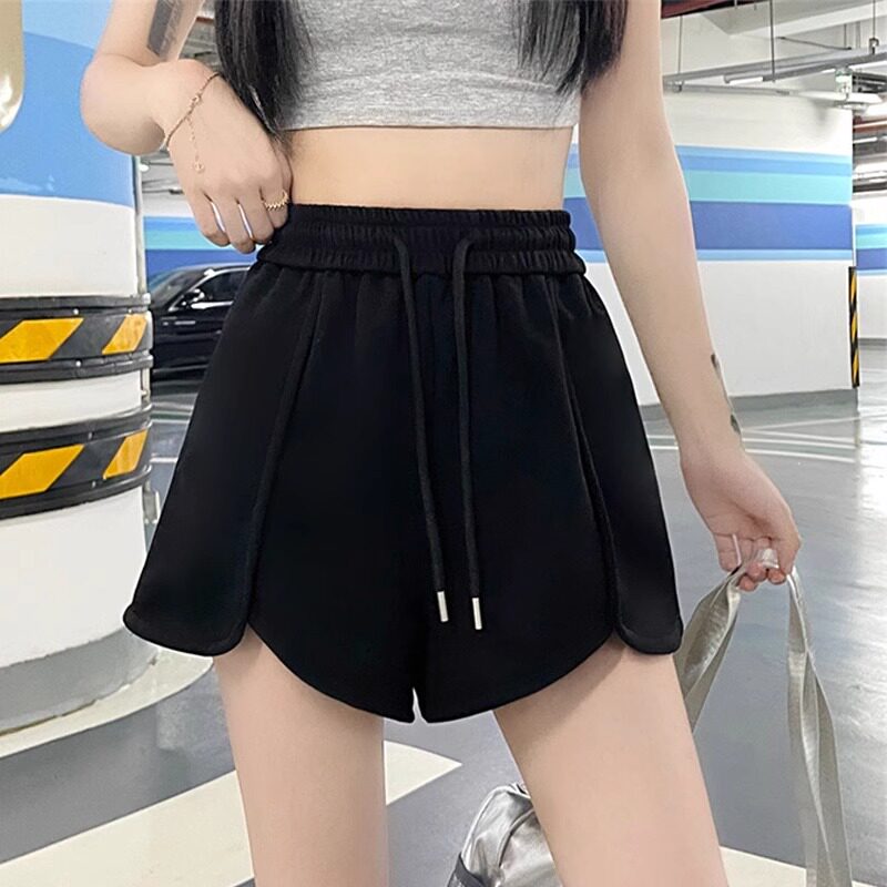 独特设计感超好看运动短裤女学生夏薄款休闲显瘦遮肉裤子2026夏季