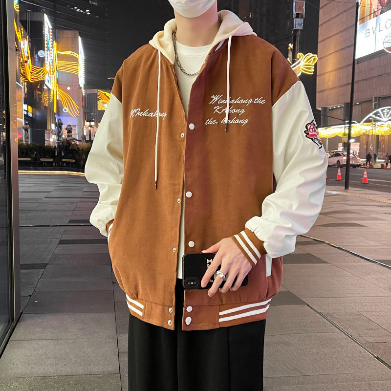 外套春秋韩版潮流ins港风休闲百搭原宿风飞行员夹克春装棒球服