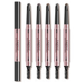 雅琪诺精致立体双头眉笔上色均匀持久防汗不易脱妆化妆笔画眉神器