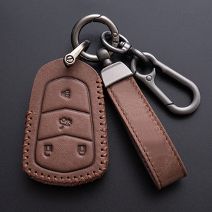 适用凯迪拉克钥匙套汽车ct5 xt5保护壳xt4全包ct6xts扣包atsl