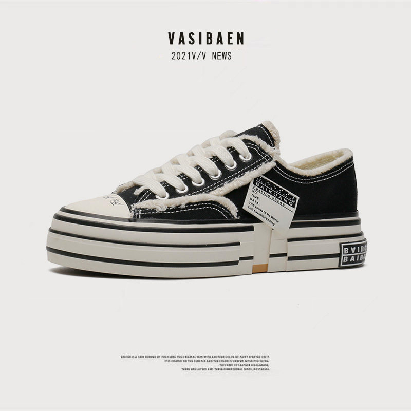 VASIBAEN 嘉本鞋子潮春帆布鞋