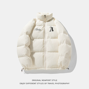 立领棉服冬季加厚保暖面包服下摆可调防风棉衣外套L5143-P70控108图片
