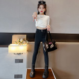 两粒扣黑色-单裤