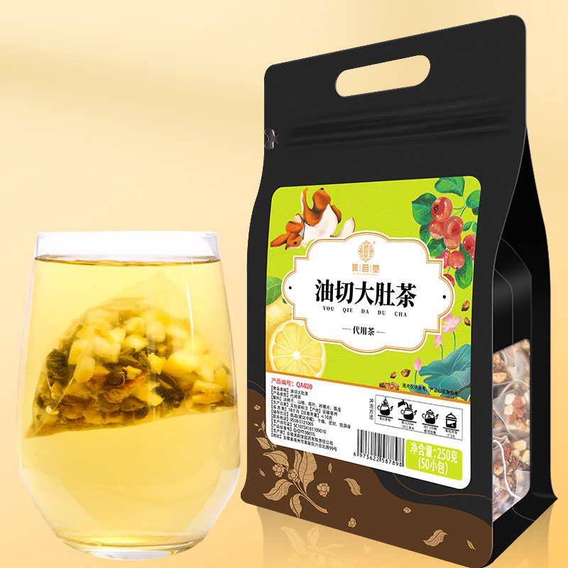 谯韵堂油切大肚茶三角包250g
