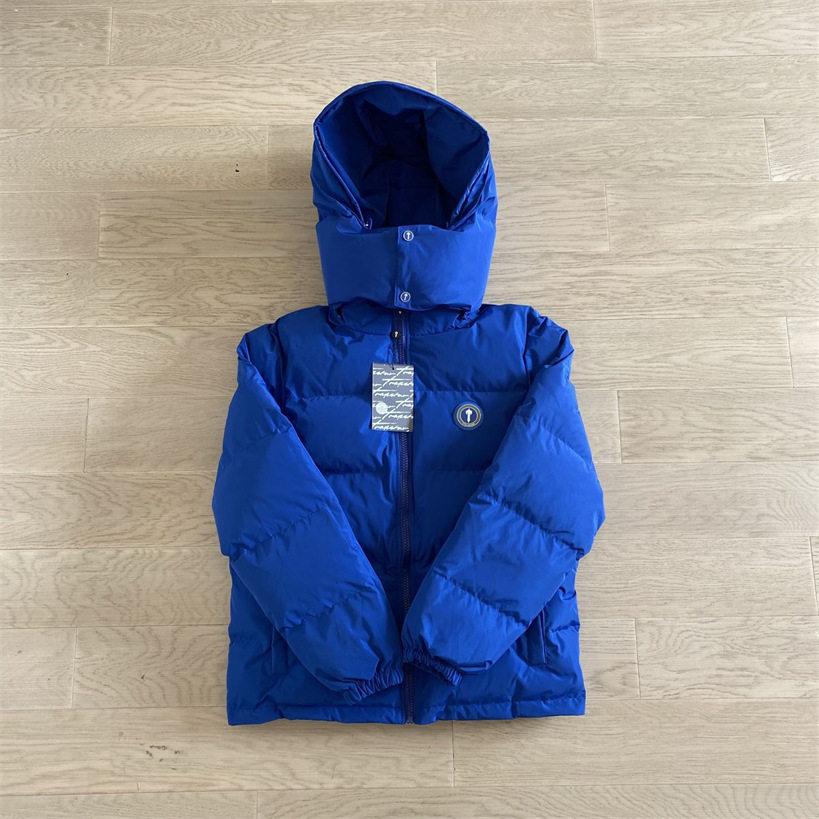 Trapstar Shooters Puffer Men's Detachable Jacket Quality Shiny Original Drill foto 5