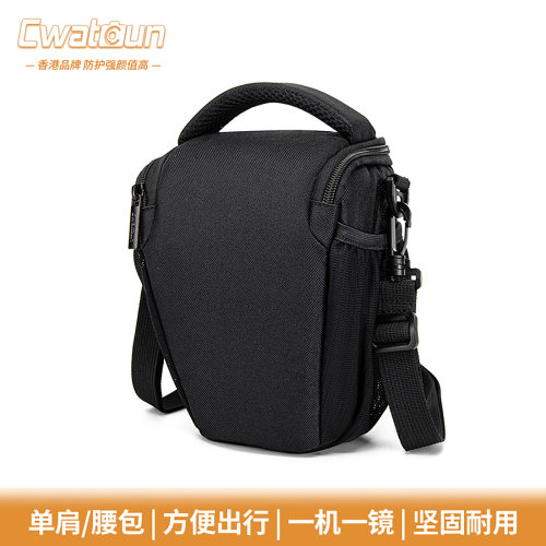 Cwatcun香港肩斜挎相机包 卡登摄影包便携微反相机内胆包