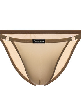 howe ray大小可调节冰丝滑半透明青年潮流男士人生三角内裤衩子头