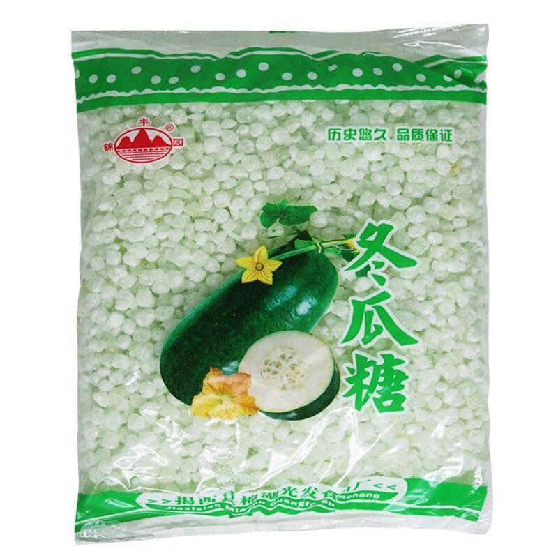 冬瓜丁冬瓜糖粒条五仁月饼馅冰粉汤清凉汤花果茶配料专用