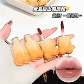 CAPPUVINI莹润水光唇釉 水润丝滑镜面玻璃唇自然显色跨境美妆口红