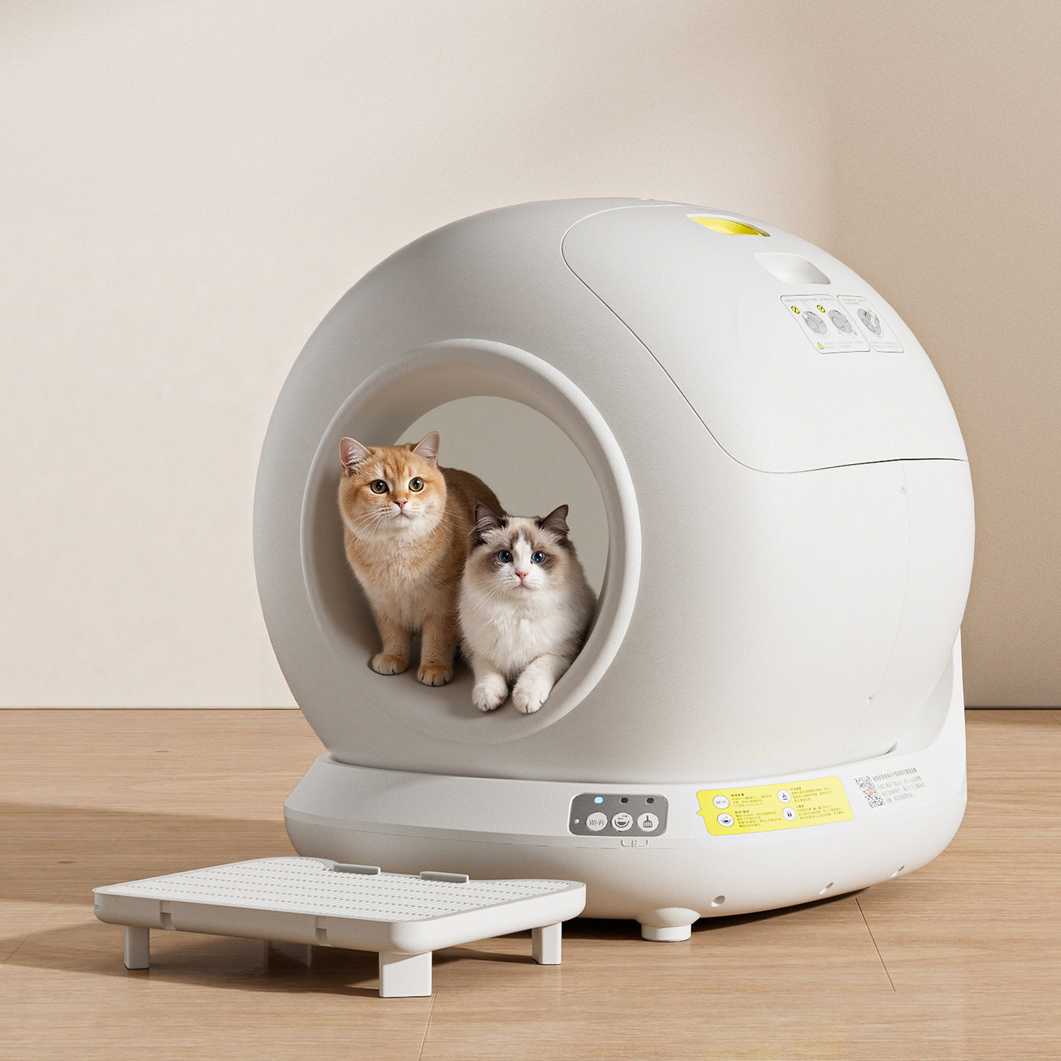 智能猫砂盆自动清洁猫厕所全封闭防带出哈基米厕所可WIFI远程控制