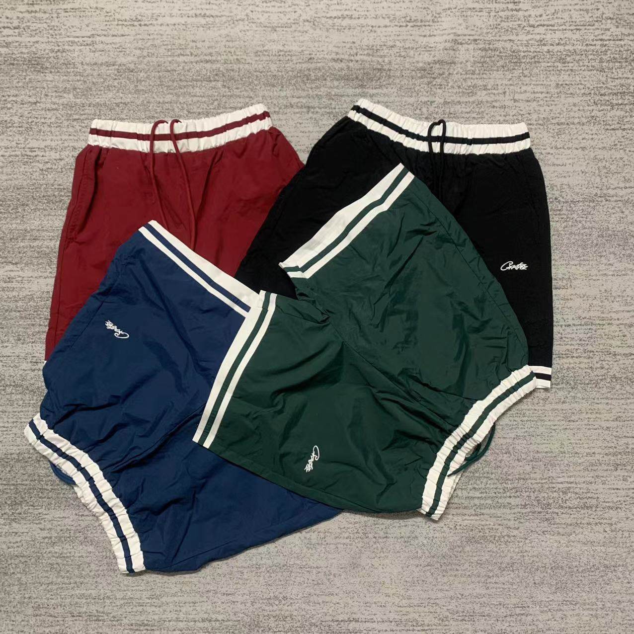 New High Street Drawstring Beach Shorts with Print, Hip-Hop St