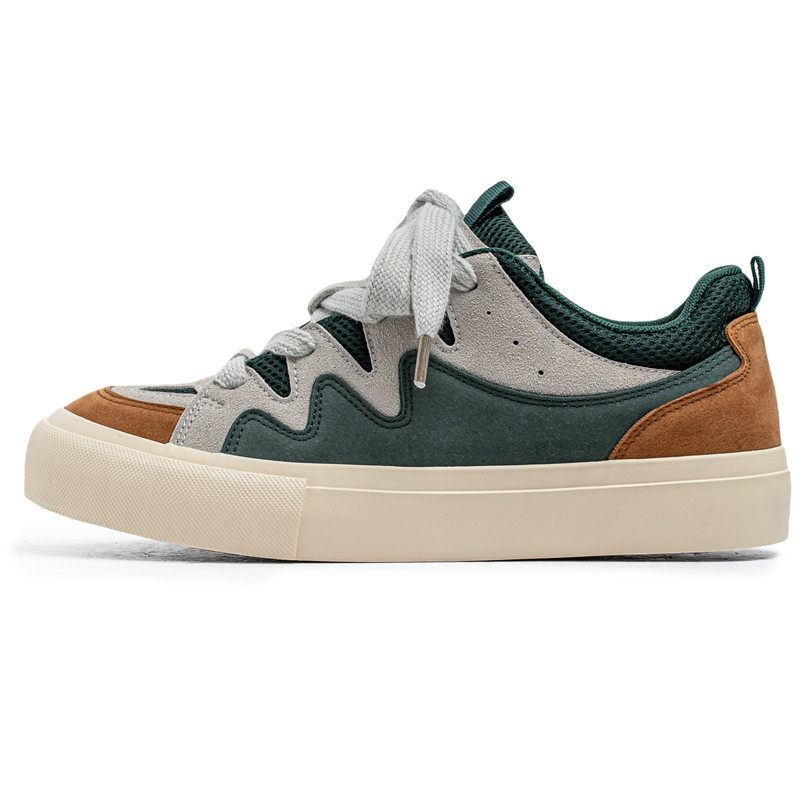 德训鞋潮流面包鞋新款百搭拼色休闲鞋港风板鞋XZ517-1XZ7999P65,男鞋休闲鞋,星座517-1