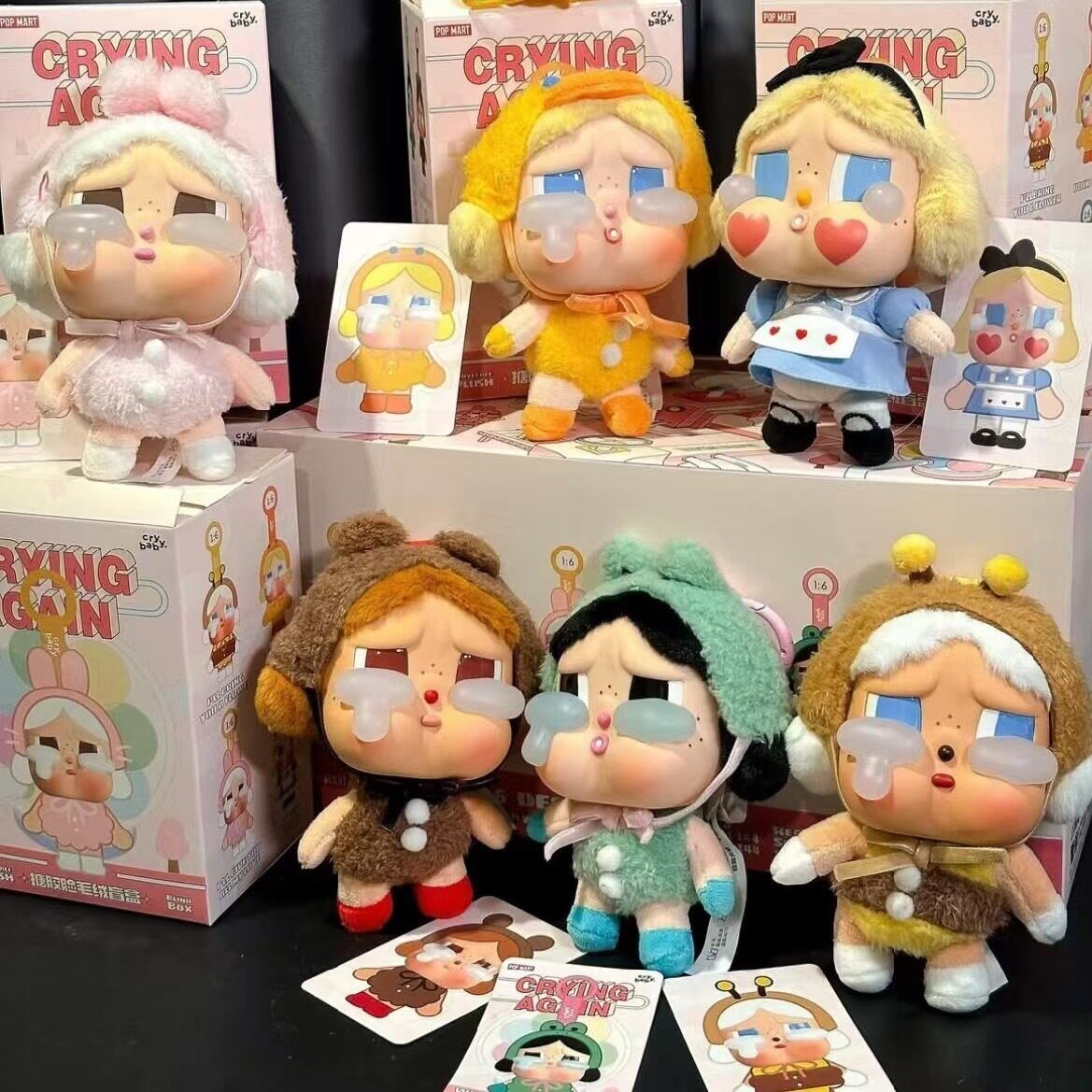 哭娃盲盒毛绒公仔玩偶小批货潮玩跨境热卖生日婚礼抛洒娃娃包包图片