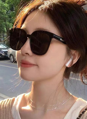 GM墨镜女2023新款防紫外线韩版潮流大框大脸显瘦百搭太阳镜