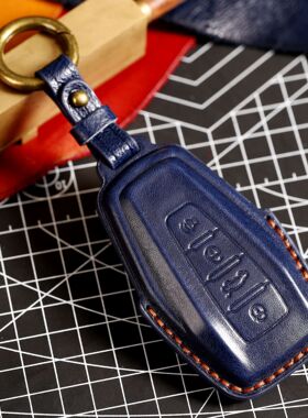 适用吉利新帝豪钥匙套真皮gs远景x6缤越缤瑞博瑞嘉际星瑞车钥匙包