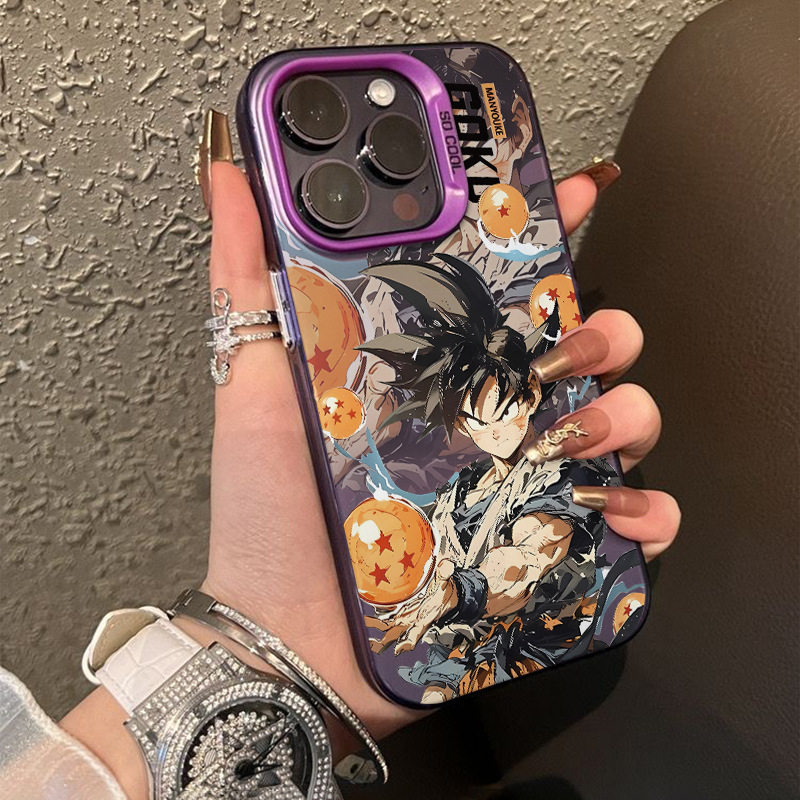 七龙珠手机壳适用苹果iPhone16promax酷帅独特小众15plus贝吉塔xsmax潮动漫13卡通悟空14透明超级赛