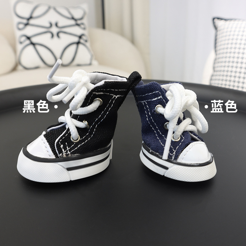 新款宠物鞋防滑耐磨加厚牛仔帆布夏季鞋泰迪犬猫通用户外透气