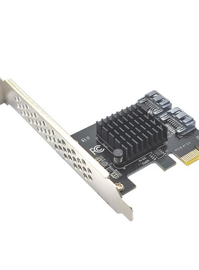 PCI-E转sata3.0扩展卡2口6G转接卡扩展IPFS硬盘ASM1061主控