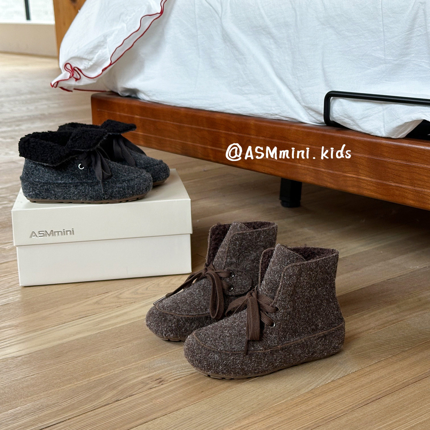 2025冬季新款儿童个性两穿保暖短靴棉靴子韩版女童可翻边软底棉鞋