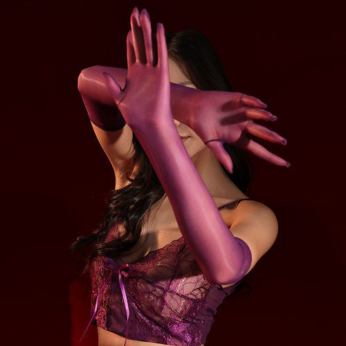 丝袜手套五指分指极光性感