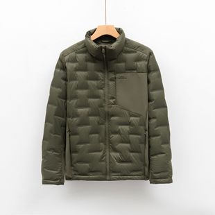 唯品会特卖断码特价处理轻薄白鸭绒羽绒服男装品牌春秋冬