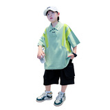 童POLO衫短袖T恤2025新款夏款中大儿童夏季孩半袖夏装上衣潮，商品下架区，祺妙童装