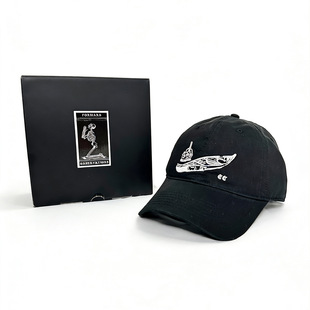 FOG前沿观察组 独木舟俱乐部 新款黑色软顶老爹帽 鸭舌帽 军迷帽